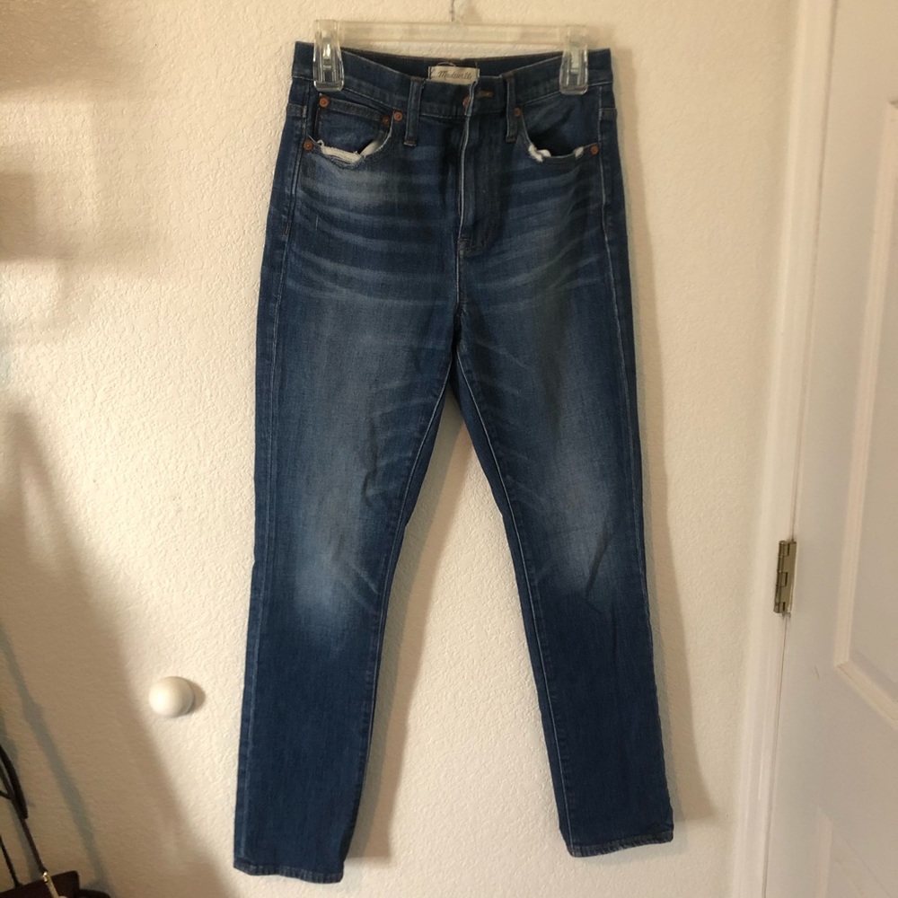 Madewell High-Rise Slim Boyjean